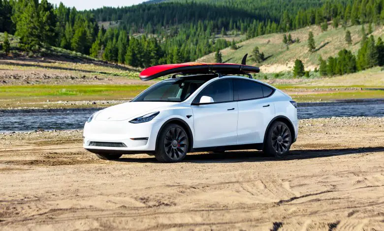 Tesla Model Y white