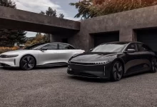 Lucid electric vehicles