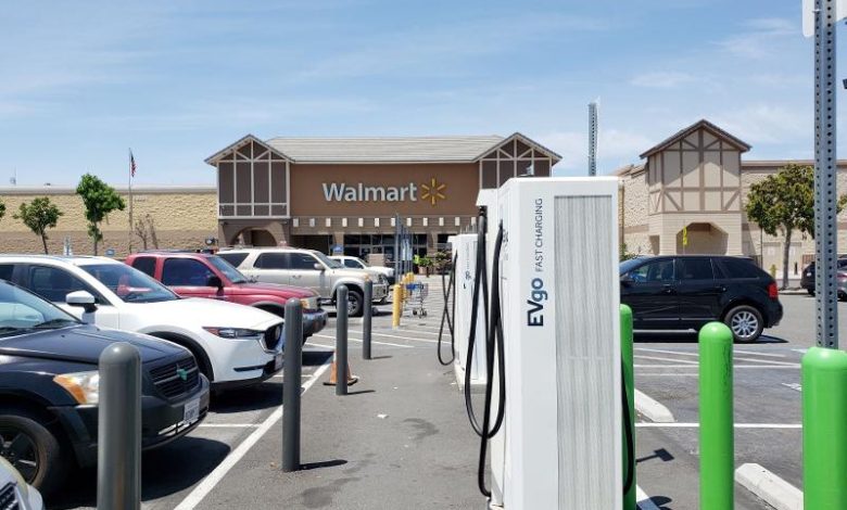 Walmart EV Charging